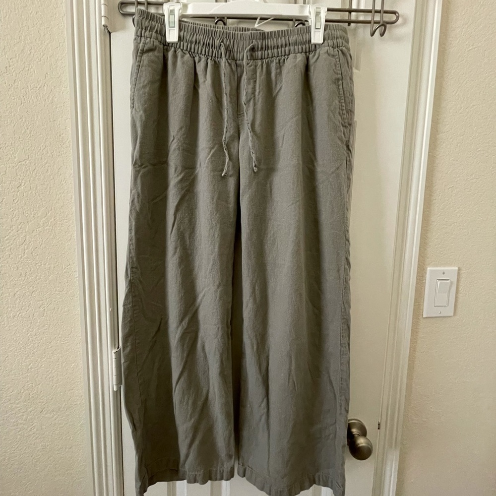 Old Navy Linen Blend Drawstring Pants